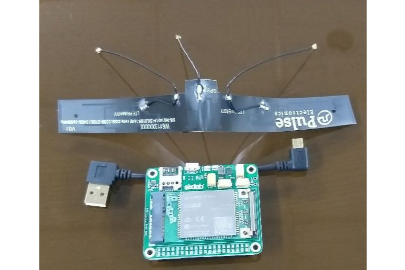 Sixfab 4G/LTE module with Raspberry Pi